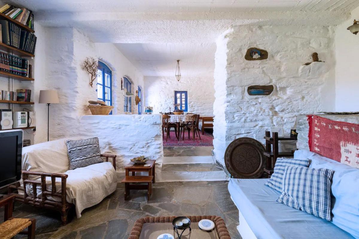 Traditional Village House On Kea Milopótamos Exteriér fotografie