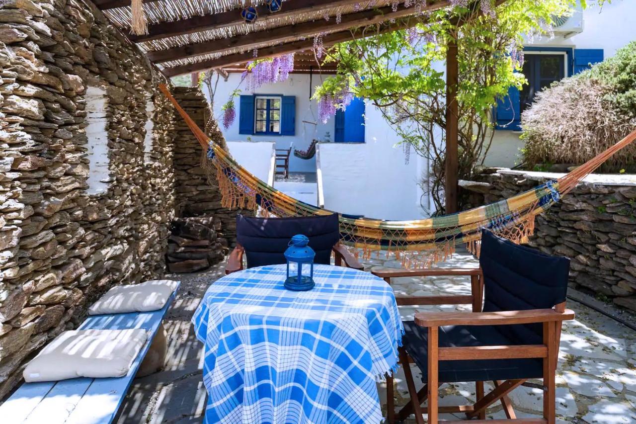 Traditional Village House On Kea Milopótamos Exteriér fotografie